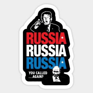 Russia calling Sticker